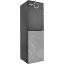 مبرد مياه بيرجن، 3 حنفية، تحميل علوي، بالثلاجه، زجاج سيلفر - BYB538 SILVER - 2