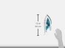 مكواة بخار باناسونيك، 1850 وات، ياباني، أزرق - NI-JW650T - 5