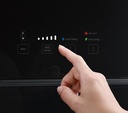 ثلاجة هيتاشي، انفرتر، نوفروست، 4 باب، 540 لتر، ديجيتال، زجاج أسود - R-W760PUK7GBK - 5