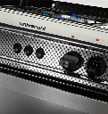بوتاجاز يونيفرسال، 90 × 60 سم، 5 شعلة، مروحة، استانلس استيل - نيو بومبيه - 5
