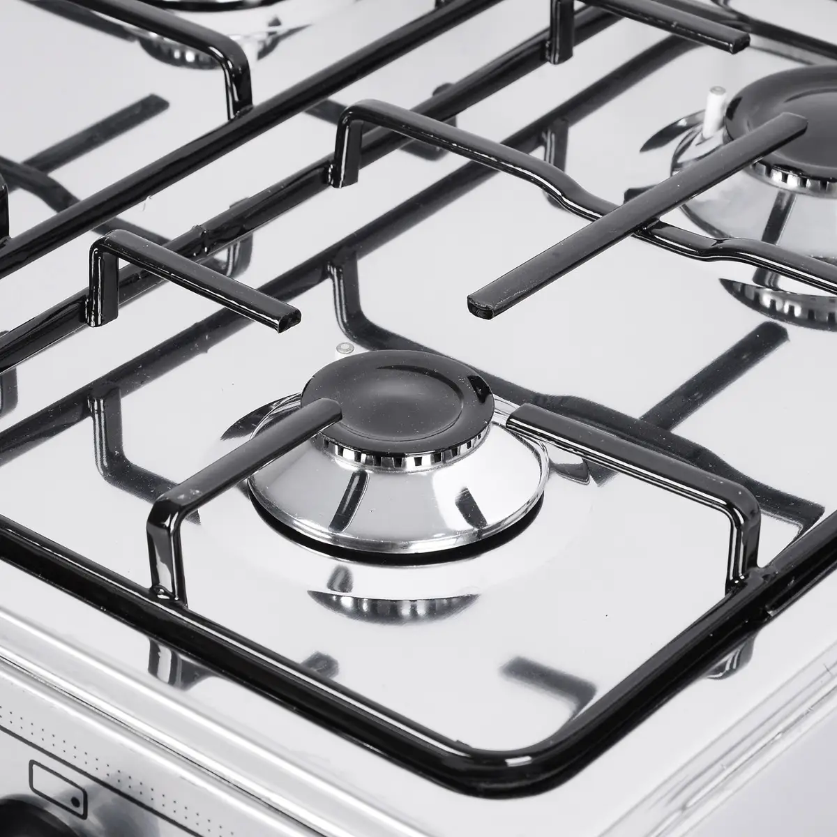 بوتاجاز مسطح امبريال، 55 × 55 سم، 4 شعلة، سيلفر - PT-5555-SS-P-I - 3