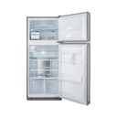 ثلاجة شارب نوفروست 450 لتر استانلس SJ-58C(ST) - 4