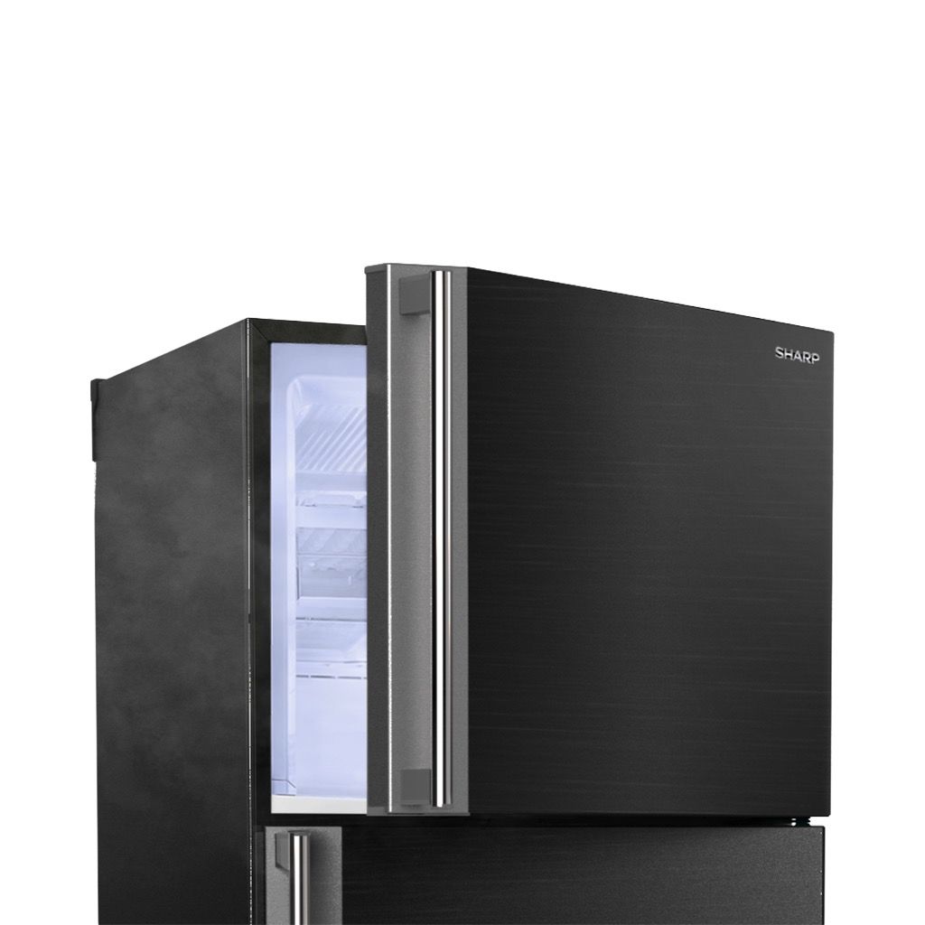 ثلاجة شارب نوفروست 450 لتر أسود SJ-58C(BK) - 5