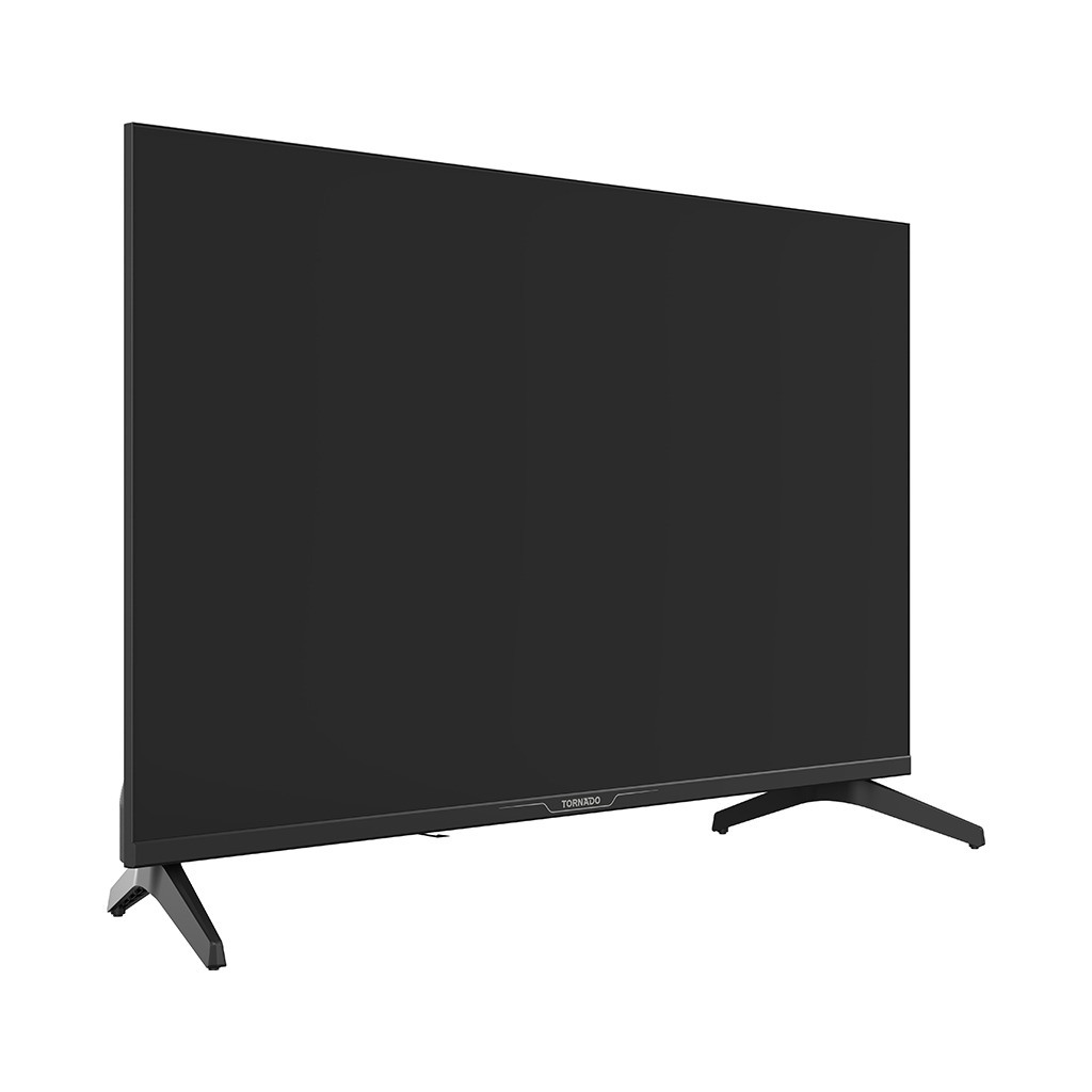 شاشة تليفزيون تورنيدو سمارت HD فريمليس 32 بوصة Google TV ريسيفر داخلي - أسود | 32EA6500E - 4