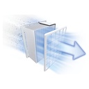 مكنسة بوش BGS412234A سيريز 6 بدون كيس، 2200 وات، أحمر — صورة 2