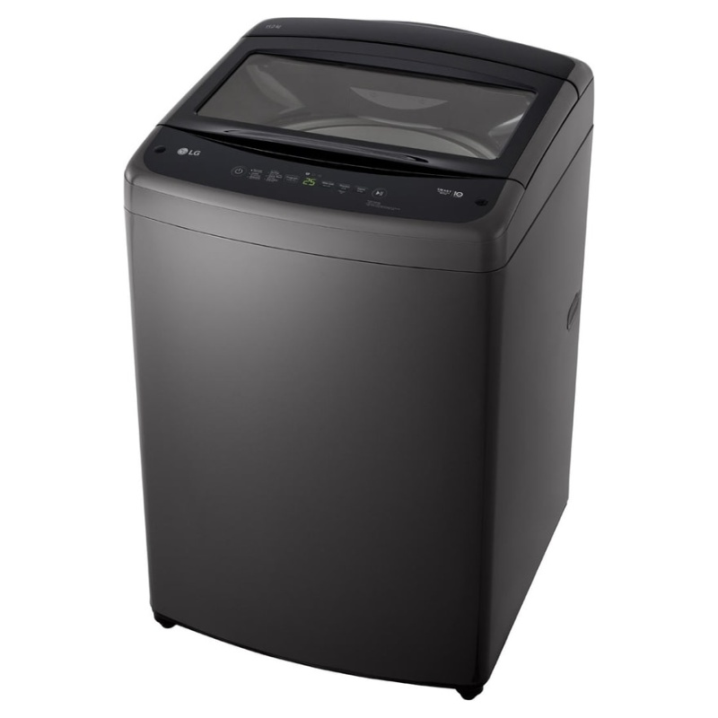 LG T15V1NDHG2A — right perspective — Black / غسالة LG 15 كجم — منظور يمين