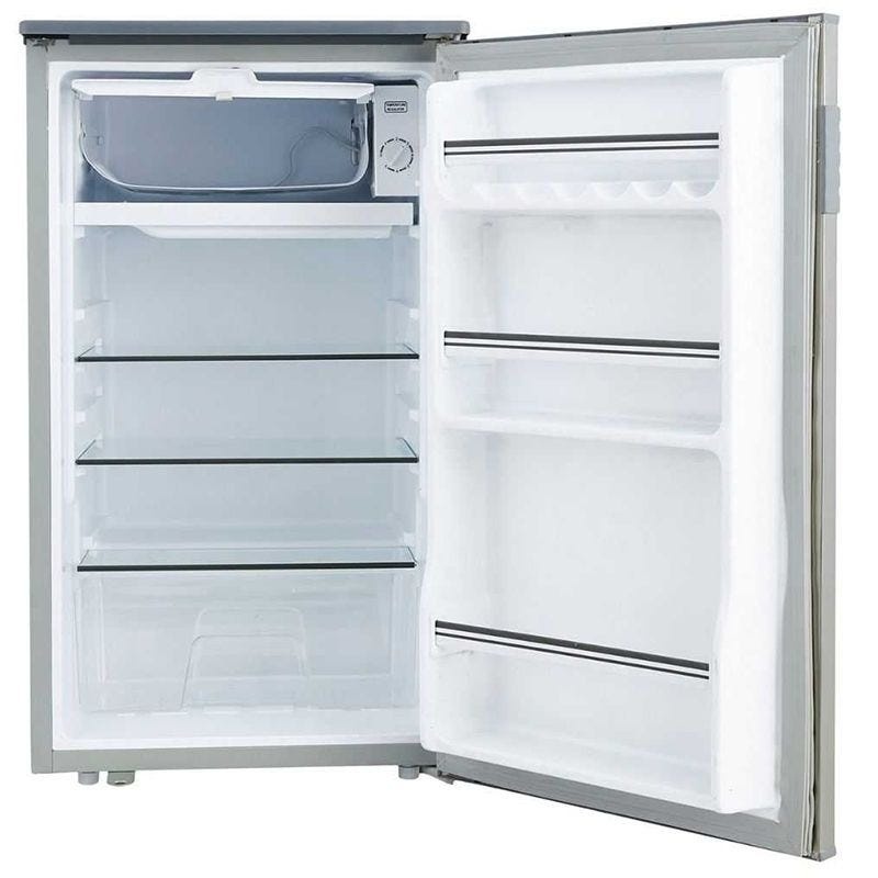 White Whale WR-R4K SS Mini Bar Refrigerator — 90L stainless steel / ثلاجة ميني بار وايت ويل WR-R4K SS — 90 لتر ستانلس ستيل (2)