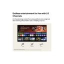 شاشة ال جي 55NU8E0B6LA — قنوات LG | 55 بوصة أسود