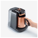 Arzum Okka Rich Pro Plus OK0038-0400 Turkish coffee machine — in use | 700W, black × copper