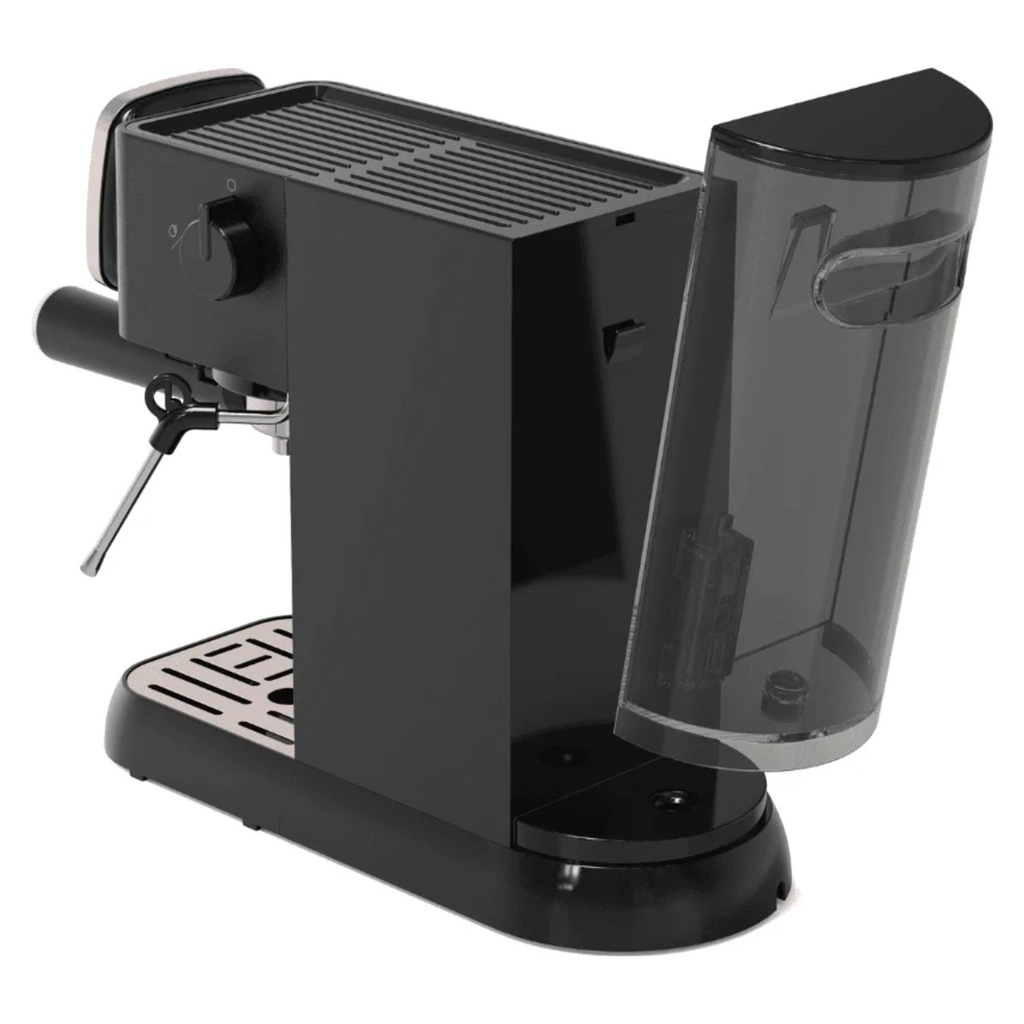 Arzum Okka Solo OK0034-0400 — side view, 1.1L removable water tank | black × copper