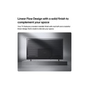 LG 85NU840B6LA Nano 4K UHD AI TV — linear flow design