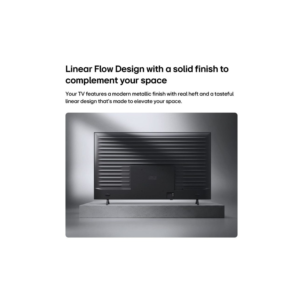 شاشة ال جي 55NU850B6LA — تصميم Linear Flow