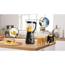 Bosch MMB6172B blender — blender with fresh ingredients | 1200 W, 1.5 L, Black — خلاط بوش MMB6172B — الخلاط مع مكونات طازجة | 1200 وات، 1.5 لتر، أسود