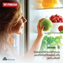 ثلاجة فريش FNT-B370BBM — إضاءة LED داخلية | سطوع أعلى واستهلاك أقل