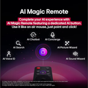 شاشة تليفزيون ال جي، 65 بوصة، HDR10 Pro، ذكاء اصطناعي، 4K، سمارت، ريسيفر داخلي - 65UA84006LB 7