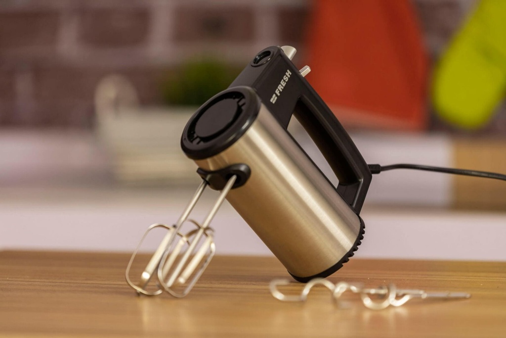 مضرب بيض فريش، 400 وات، 5 سرعات، استانلس - HM-400 3