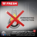 سخان مياة كهرباء فريش، مؤشر، 30 لتر، أبيض - فينوس 3