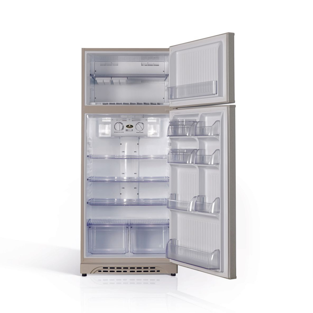 ثلاجة كريازي، نوفروست، 450 لتر، زمردة، سيلفر - E450N/2 2