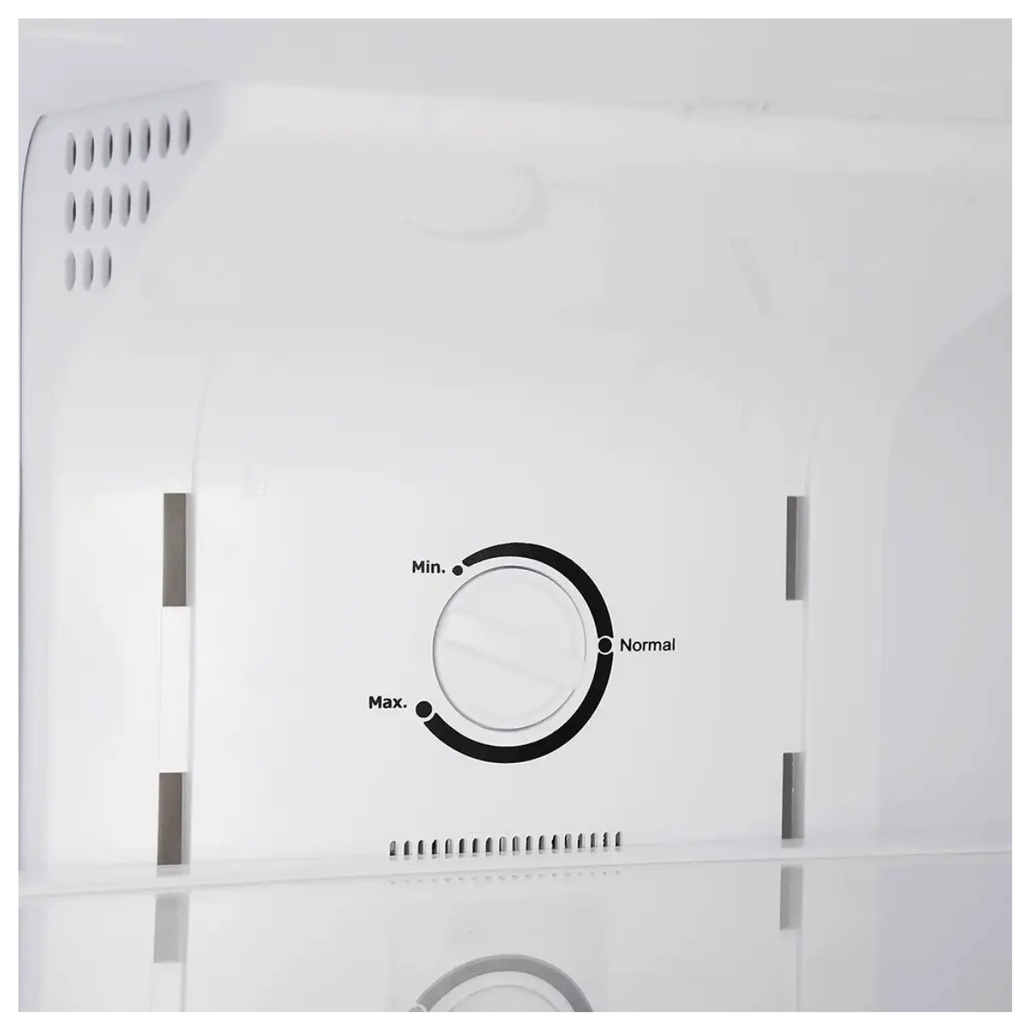 ثلاجة فريش، نوفروست، 397 لتر، أسود - FNT-BS470BMB 4