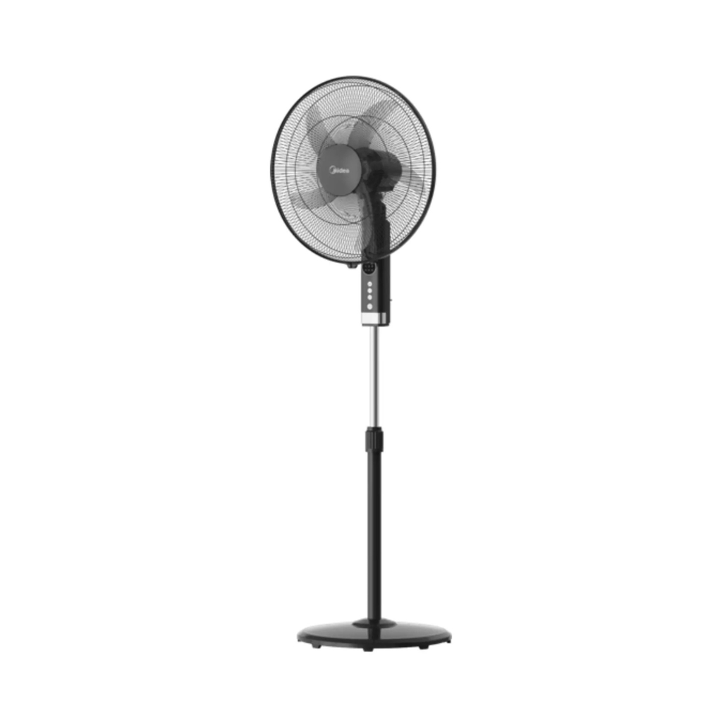 مروحة استاند ميديا، 18 بوصة، 5 ريشة، أسود - FS45-25MT-BK 2