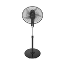 مروحة استاند ميديا، 18 بوصة، 5 ريشة، أسود - FS45-25MT-BK 5