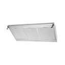 شفاط بوتاجاز بلت ان بلاك اند وايت، 90 سم، تركي، مسطح، استانلس استيل - CK-960 3