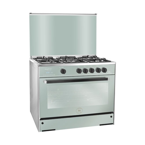 بوتاجاز يونيون اير، 90 × 60 ، 5 شعلة، أمان كامل، فانتوم كنترول، استانلس استيل - C69SS-GC-511-ICFS-FC-2W-AL 2
