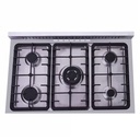بوتاجاز يونيون اير بريميم، 90 × 60 سم، 5 شعلة، أمان كامل، جراند، استانلس × أسود - PRM6090SS-1GC-511-IDSP-GO-2W 7