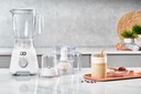 خلاط كهربائي ايدو، 600 وات، كبة، مطحنة، أبيض - BLCH600-WH 2