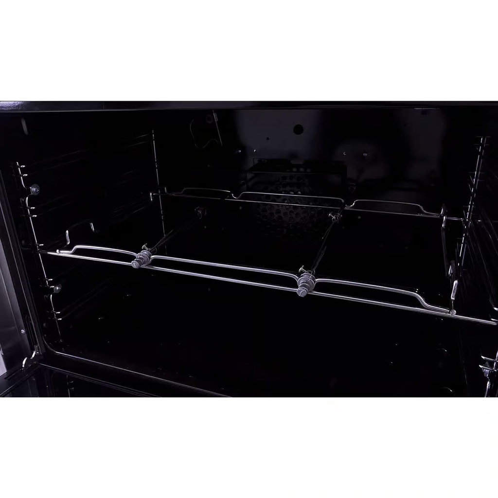 بوتاجاز يونيون اير بريميم، 90 × 60 سم، 5 شعلة، أمان كامل، جراند، استانلس × أسود - PRM6090SS-1GC-511-IDSP-GO-2W 13
