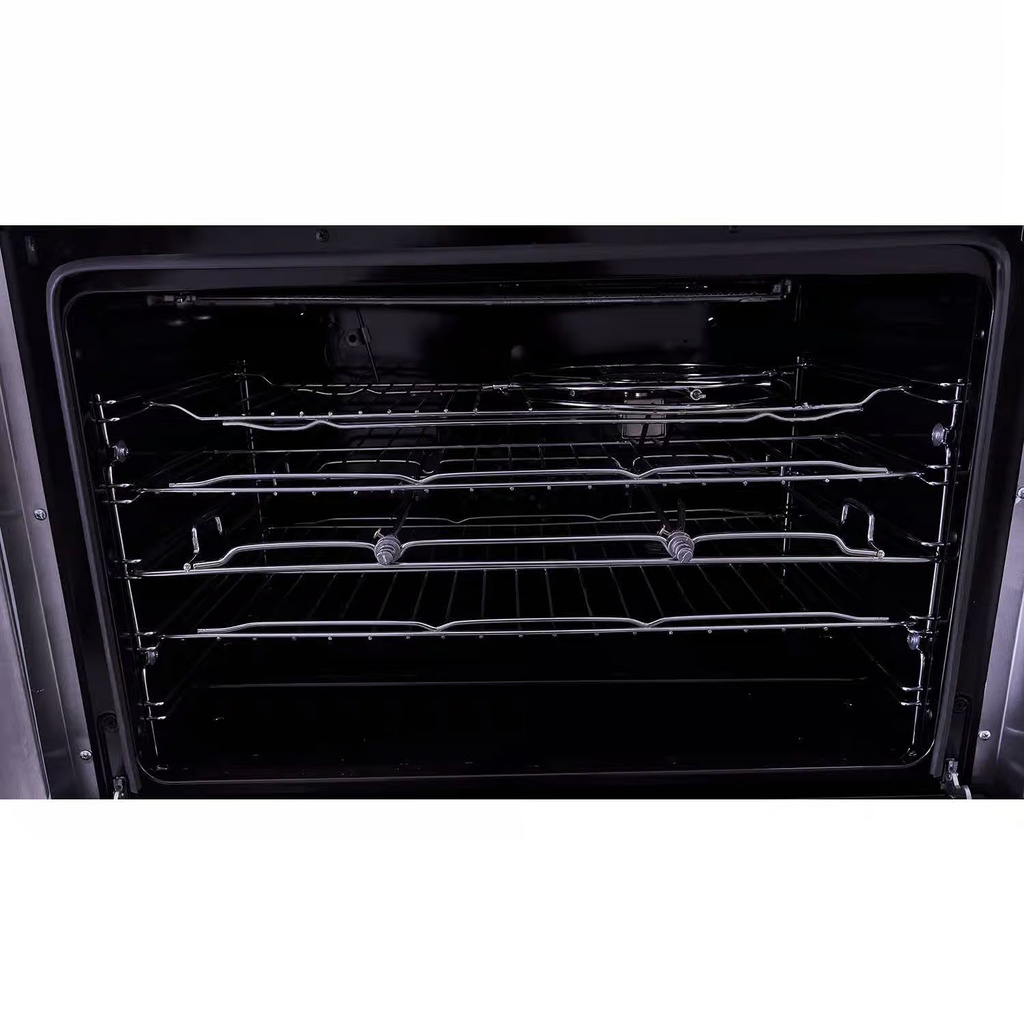 بوتاجاز يونيون اير بريميم، 90 × 60 سم، 5 شعلة، أمان كامل، جراند، استانلس × أسود - PRM6090SS-1GC-511-IDSP-GO-2W 14