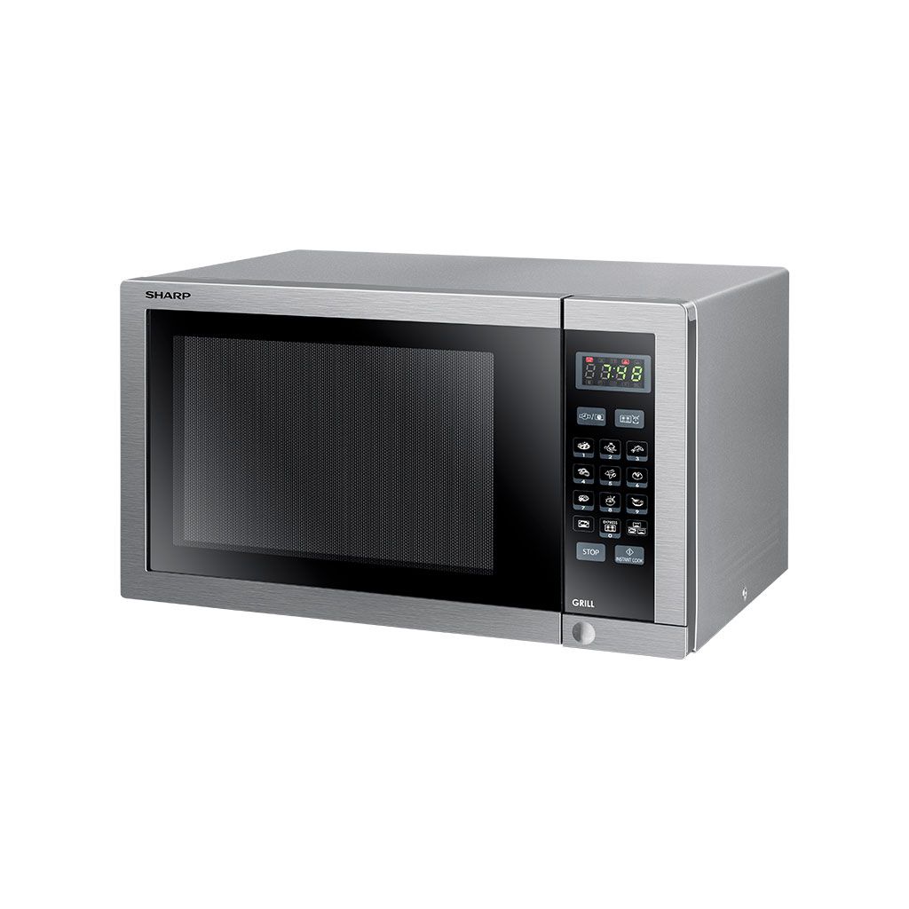 ميكروويف شارب، شواية، 34 لتر، 1000 وات، 9 قوائم ، استانلس - R-770AR(ST) 2