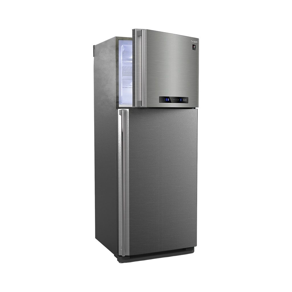 ثلاجة شارب ديجيتال نوفروست 396 لتر استانلس SJ-PC48A(ST) 12