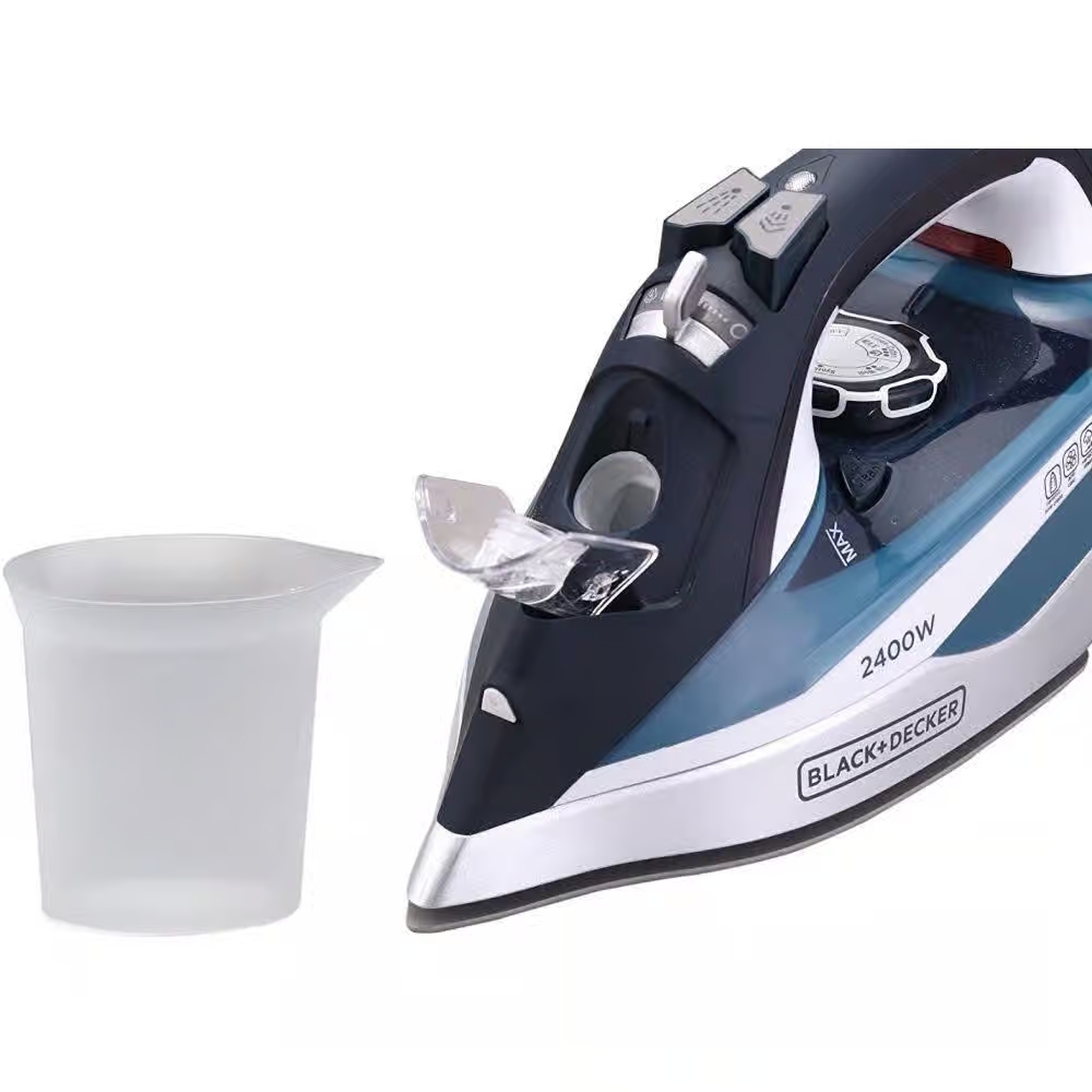 مكواة بخار بلاك اند ديكر، 2400 وات، أزرق - X2150 5