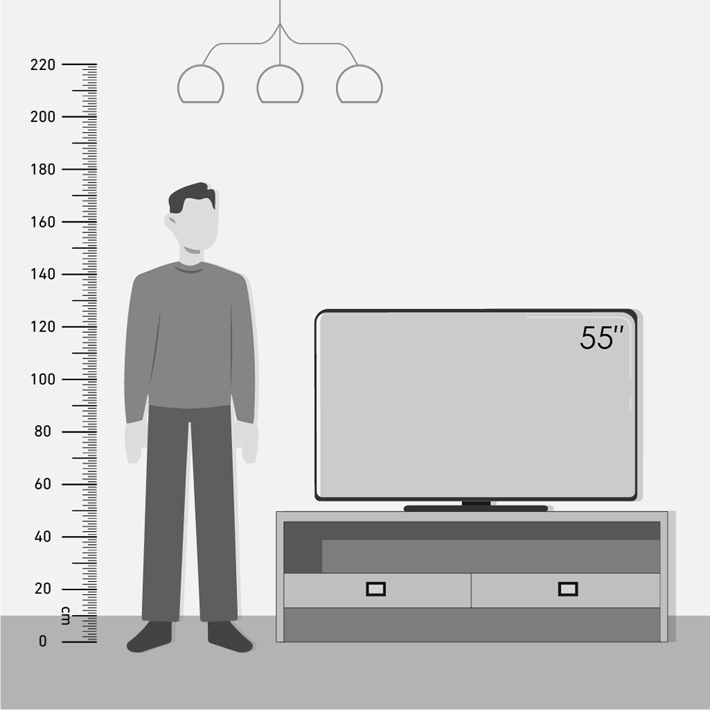 شاشة تليفزيون شارب، 55 بوصة، 4K، سمارت بدون فريم، ريسيفر داخلي - 4T-C55FJ16EX - 6