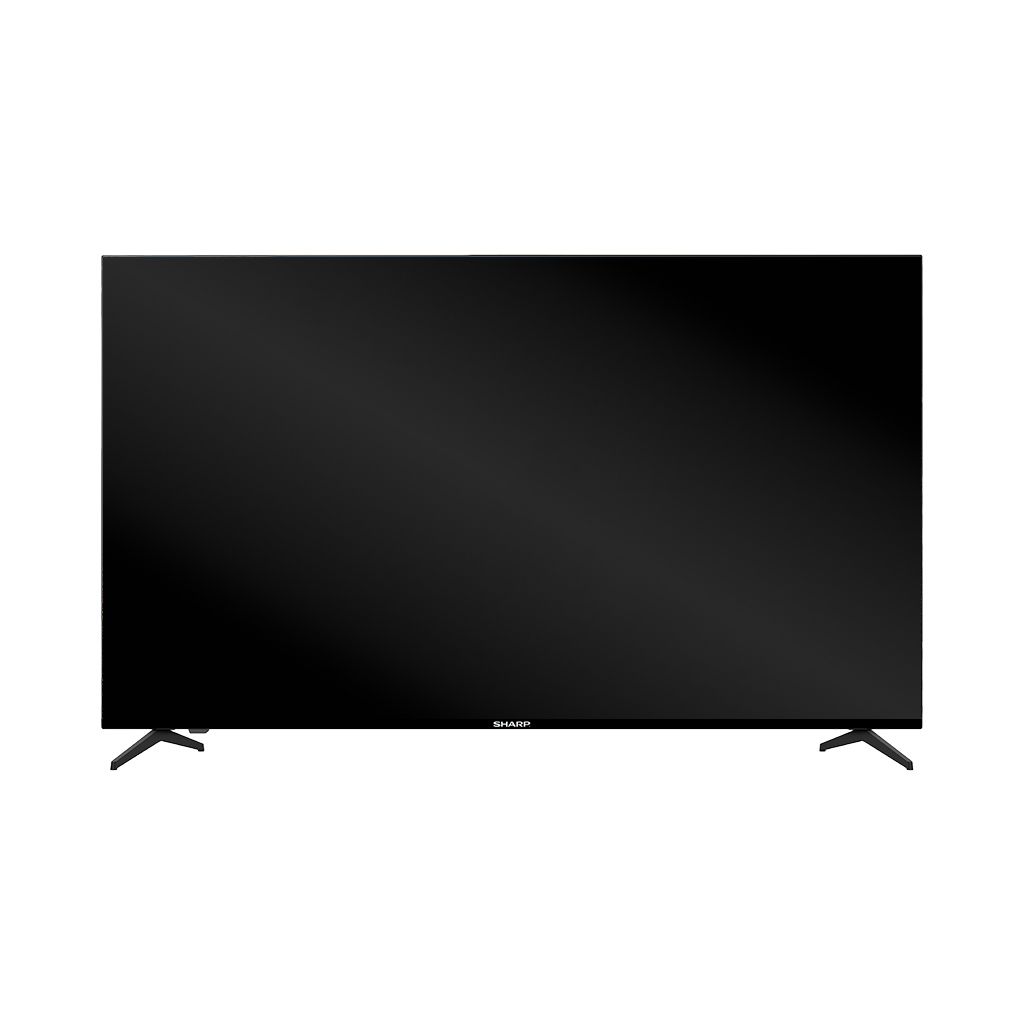 شاشة تليفزيون شارب، 50 بوصة، 4K، سمارت بدون فريم، ريسيفر داخلي - 4T-C50FJ16EX - 2