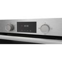 فرن بلت ان تيفا، غاز بالكامل، 60 سم، 82 لتر، ديجيتال، استانلس × أسود - QGSTL INOX DT - 4