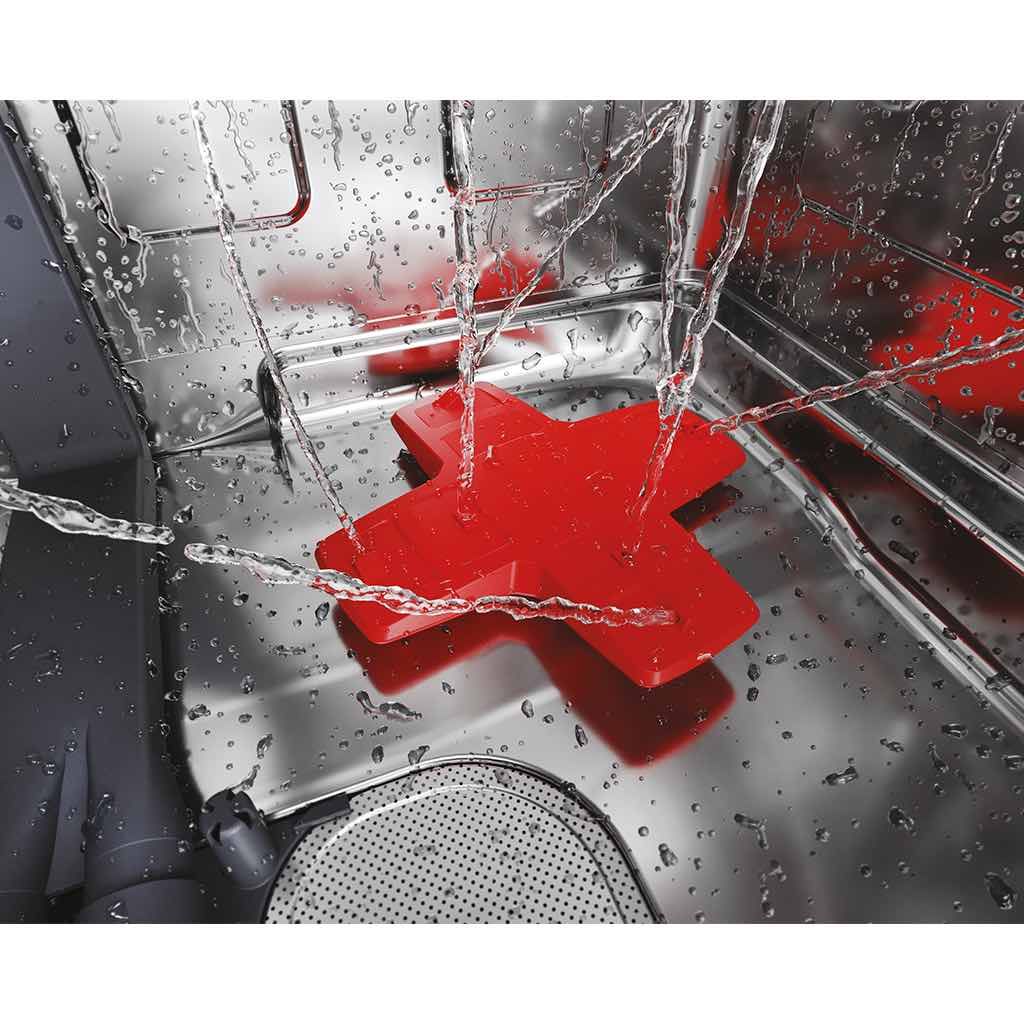 غسالة اطباق هوفر، 16 فرد، 60 سم، 10 برامج، انفرتر، فتح تلقائي، واي فاي، ديجيتال، استانلس - HF6C7S3PSX-EG - 5
