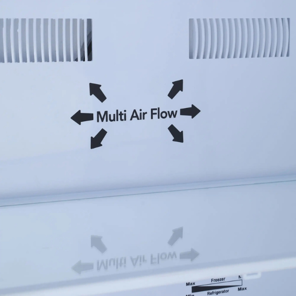ثلاجة فريش، نوفروست، 397 لتر، أسود - FNT-BR470BMB - 3