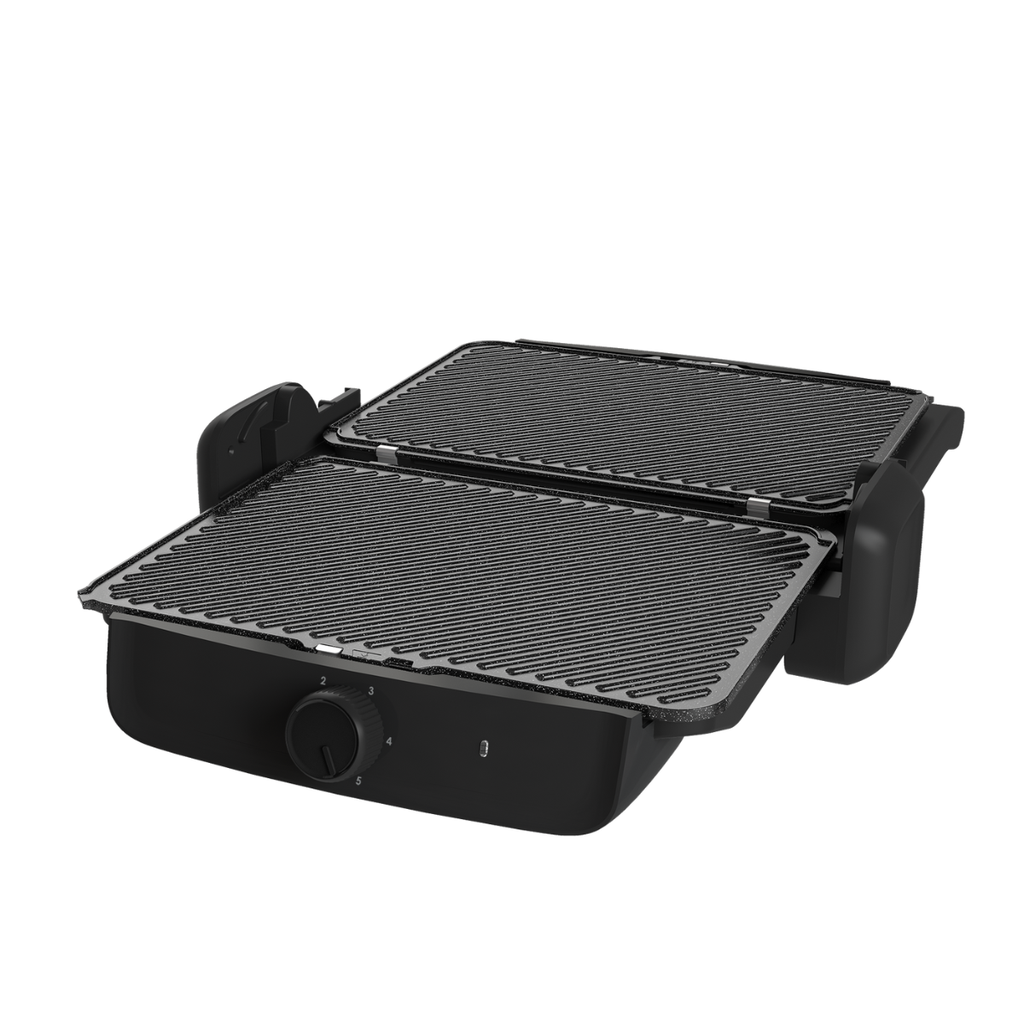شواية كهربائية بيكو، 2000 وات، 6 شرائح، أسود - TM 5306 S - 5