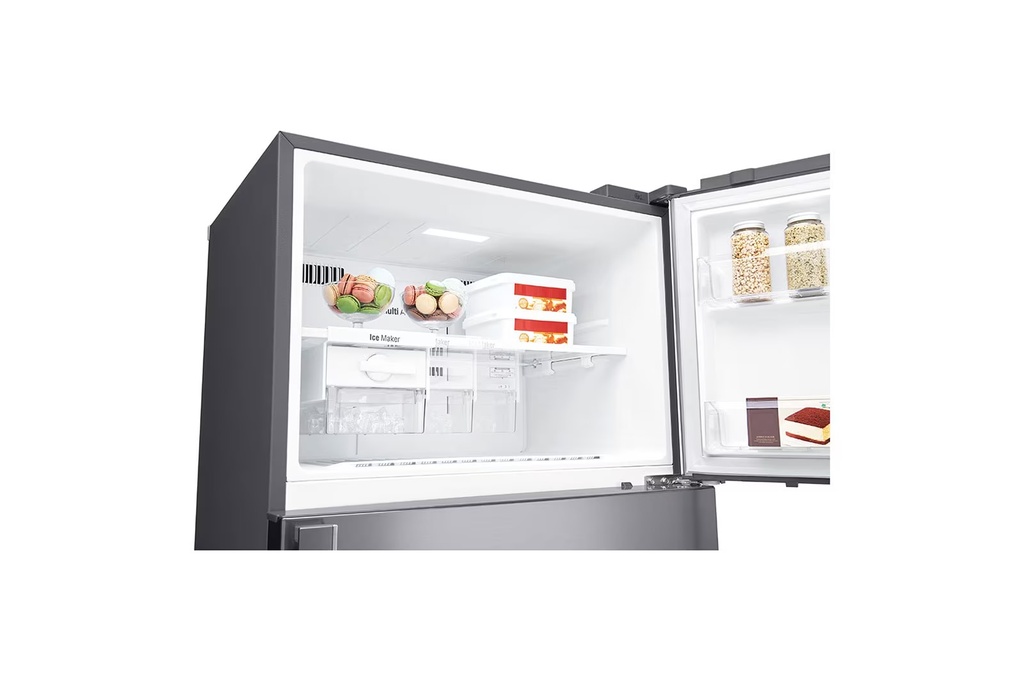 ثلاجة ال جي، انفرتر، نوفروست، 506 لتر، ديجيتال، استانلس - GN-H722HLHL - 7