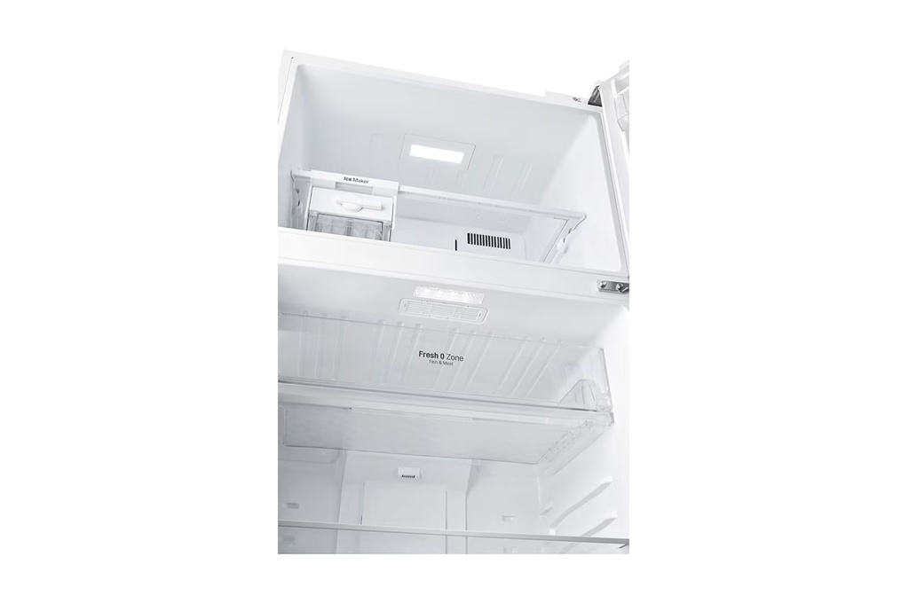 ثلاجة ال جي، انفرتر، نوفروست، 506 لتر، ديجيتال، استانلس - GN-H722HLHL - 8