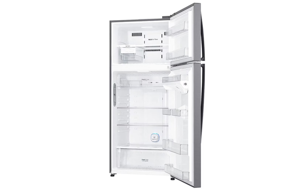 ثلاجة ال جي، انفرتر، نوفروست، 506 لتر، ديجيتال، استانلس - GN-H722HLHL - 9