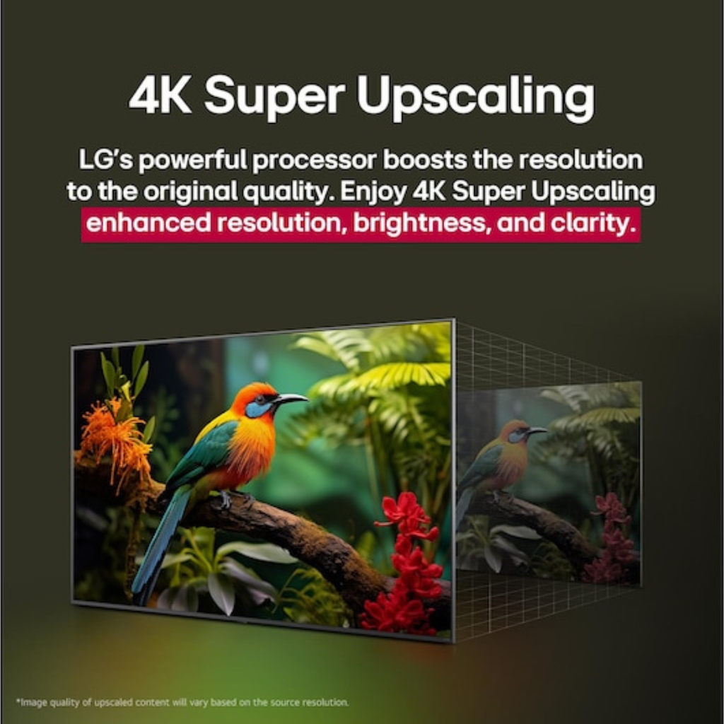 شاشة تليفزيون ال جي، 50 بوصة، ذكاء اصطناعي، موديل 2025، 4K، سمارت، ريسيفر داخلي - 50UA84006LB - 10