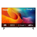 شاشة تليفزيون هاير، 55 بوصة، سمارت، 4K، جوجل تي في، تحكم صوتي، ريسيفر داخلي - H55K75FUX - 2