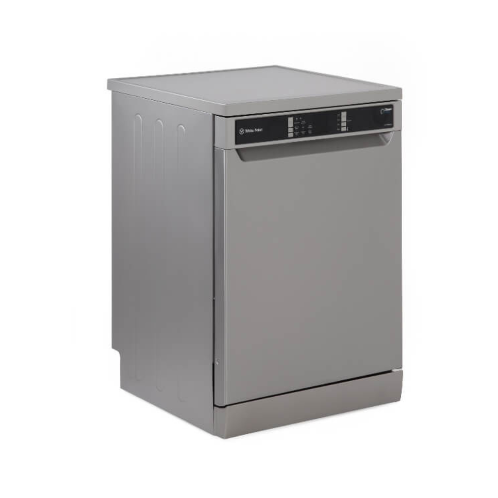 غسالة اطباق وايت بوينت، 14 فرد، 60 سم، 8 برامج، بخار، ديجيتال، استانلس استيل - WPD148HDX - 2
