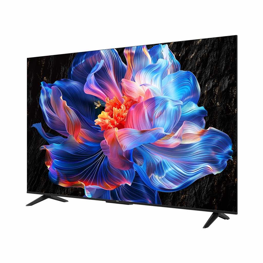 شاشة تليفزيون تي سي ال، UHD، سمارت، بدون فريم، 55 بوصة، 4K، ريسيفر داخلي – 55P6K - 3