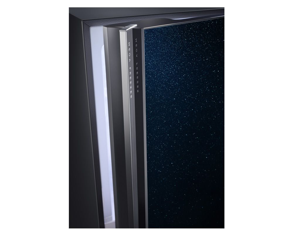 ثلاجة شارب انفرتر نوفروست 480 لتر زجاج أسود SJ-GV63G-BK - 3