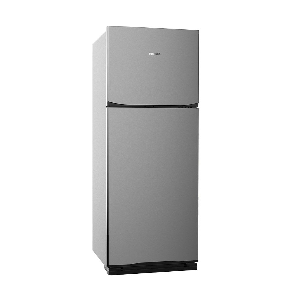 ثلاجة تورنيدو نوفروست 450 لتر سيلفر RF-580T-SL - 2