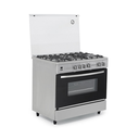 بوتاجاز وايت بوينت، 90 × 60 سم، 5 شعلة، مروحة، أمان كامل، حامل زهر، ديجيتال، استانلس استيل - WPGC9060XTOCFSDAM - 5